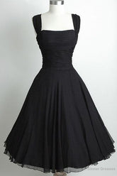 black vintage short prom dress 2025 homecoming dress vintage 1950s dress